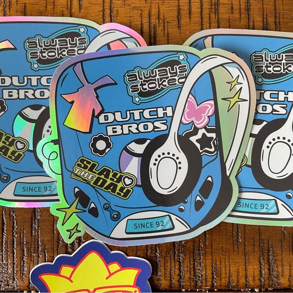 Dutch Bros Coffee Stickers - Picture 4 of 7